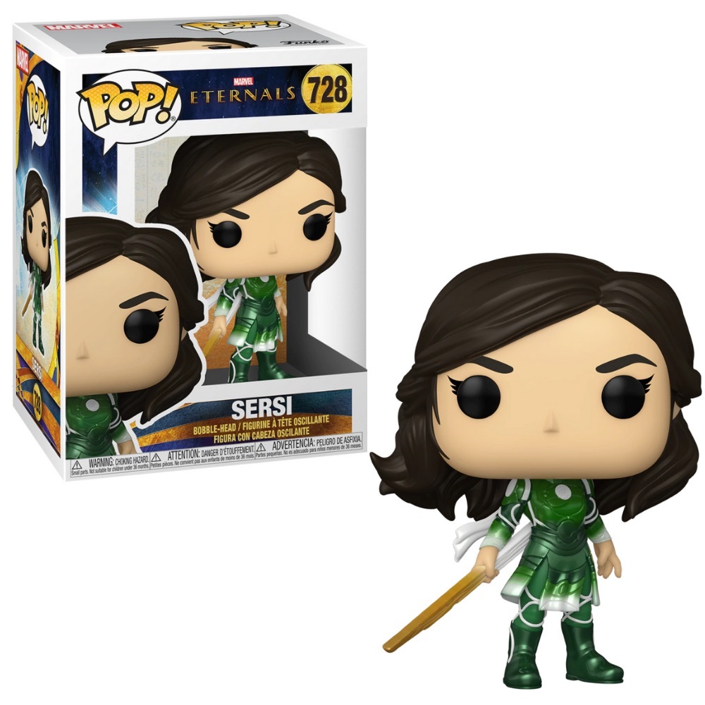 Marvel Eternals Sersi Pop! Funko Vinyl Bobble-Head Figure #728